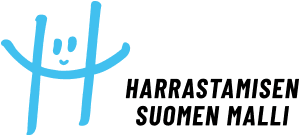 Harrastamisen Suomen malli -logo Harrastamisen Suomen mallin logo
